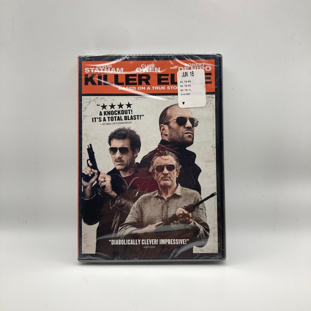 Killer Elite DVD Jason Statham Clive Owen Robert De Niro Action Movie New Sealed